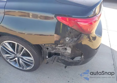 2014 Infiniti Q50 Hybrid Sport z USA, uszkodzony, nr VIN JN1AV7AP6EM692195